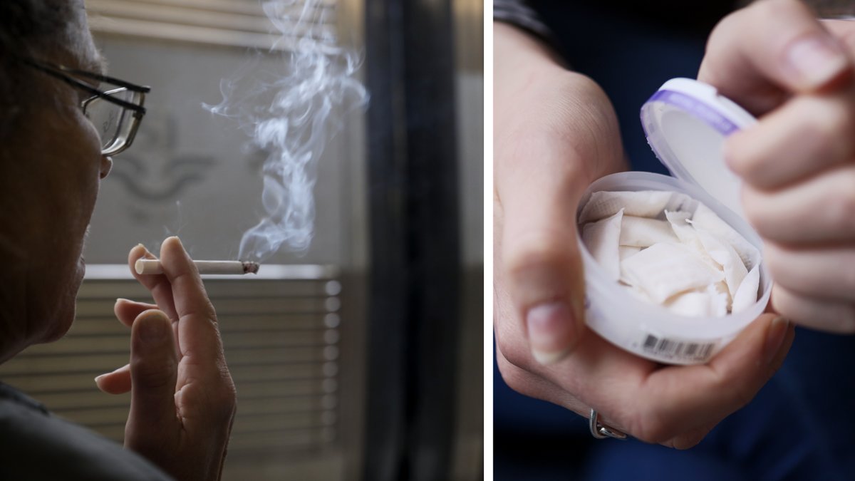 Allt färre svenskar röker efter pandemin - vita snuset populärt